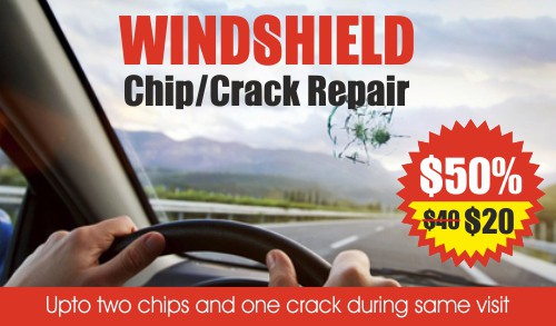 Windshield chip/ crack repai